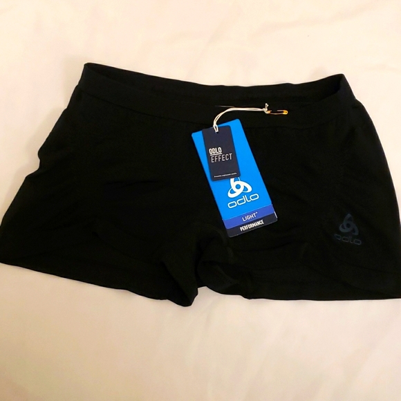 Odlo Other - Odlo Evolution Light Boyshort Panty Baselayer Black Women's Extra Large XL NWT